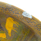 ORIENTAL BATTLE SCENE PAPER MACHE HAND PAINTED LACQUER BOWL antique