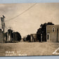 DEWITT MI MAIN STREET ANTIQUE REAL PHOTO POSTCARD RPPC