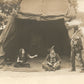 AMERICAN INDIANS THEATRE PERFOMANCE PLAY? ANTIQUE REAL PHOTO POSTCARD RPPC