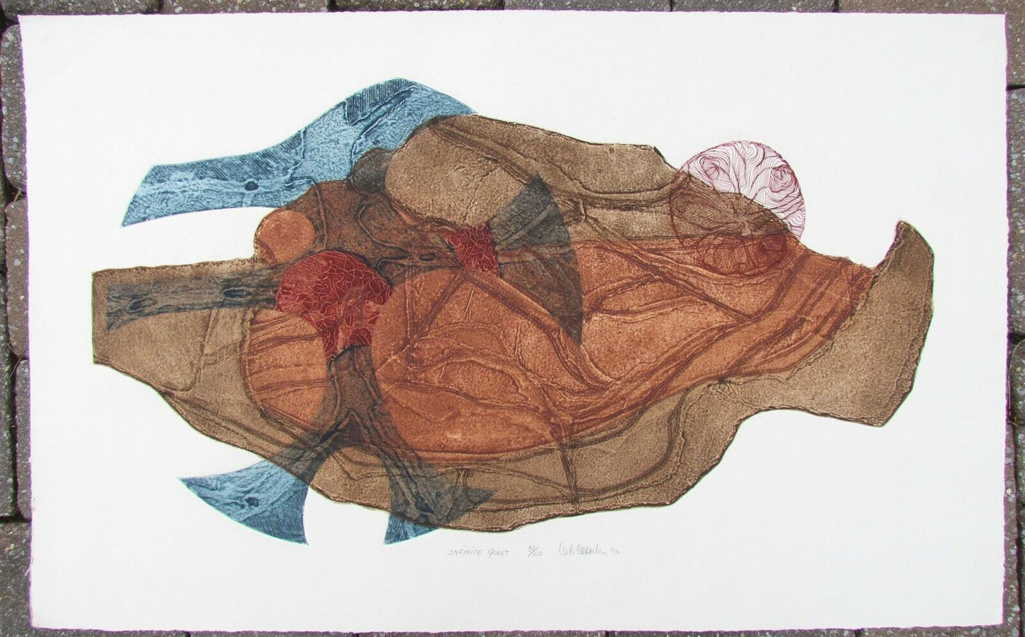 INFINITE GUEST SIGNED NUMBERED 1980 PRINT LIMITED EDITION poster