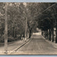 BEACON STREET HYDE PARK MA 1918 ANTIQUE REAL PHOTO POSTCARD RPPC