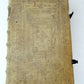 1737 LATIN GERMAN BIBLE AMAZING PIGSKIN BINDING MASSIVE FOLIO antique BIBLIA