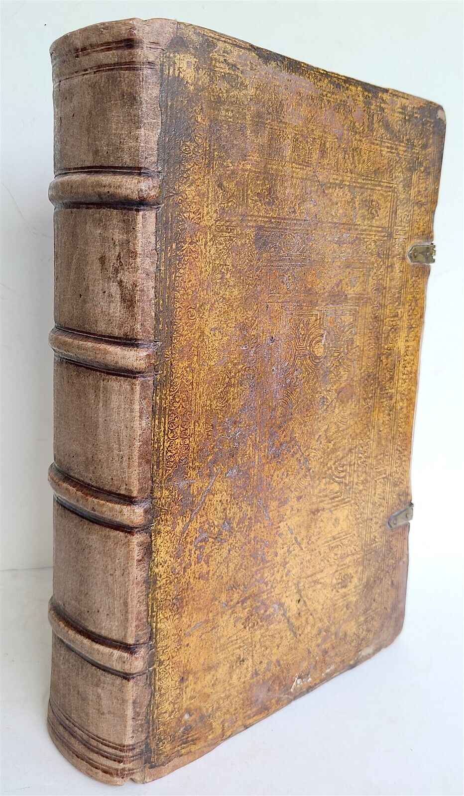 1597 BIBLE ILLUSTRATED by JM Bocksberger & Jost Amman FOLIO antique GERMAN