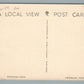 KEYPORT NJ WEST FRONT STREET ANTIQUE POSTCARD