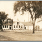 LITTLETON MA OLD SCHOOL ANTIQUE REAL PHOTO POSTCARD RPPC