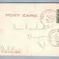 FLEMINGTON NJ ROCKAFELLOW'S MILL-DAM ANTIQUE POSTCARD