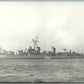 MILITARY SHIP USS O'HARA VINTAGE REAL PHOTO POSTCARD RPPC