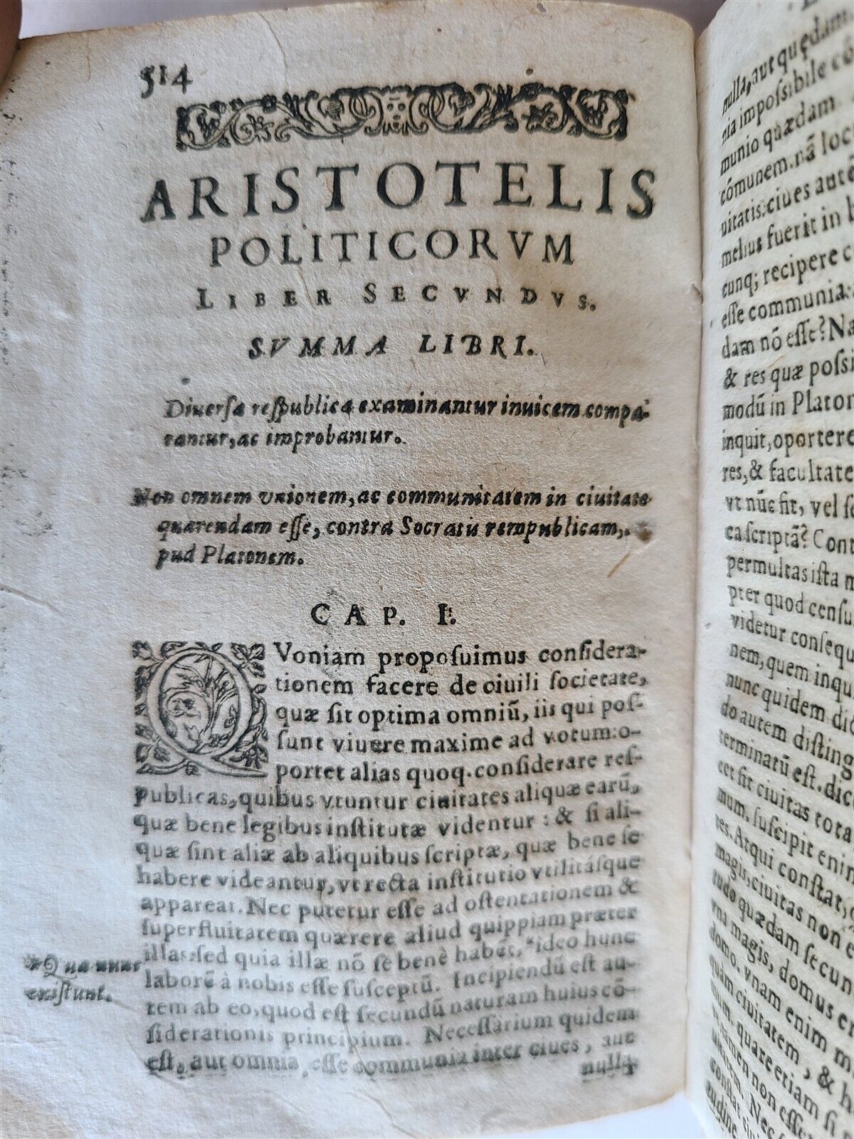 1608 ARISTOTLE in LATIN antique ARISTOTELIS STAGIRITAE VELLUM BOUND