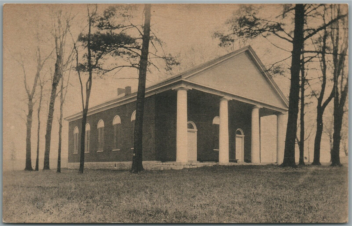 MUNCY PA WARRIOR'S RUN PRESBYTERIAN CHURCH VINTAGE POSTCARD