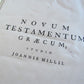 1723 GREEK BIBLE MASSIVE FOLIO antique Novum Testamentum Graecum NEW TESTAMENT