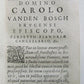 1657 PLANTIN PRESS POETRY by Jacobus Wallius ANTIQUE VELLUM BOUND 17th CENTURY