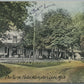 WAMPLER'S LAKE MI FARM HOTEL ANTIQUE POSTCARD