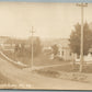 BLAINE ME SCHOOL STREET ANTIQUE REAL PHOTO POSTCARD RPPC