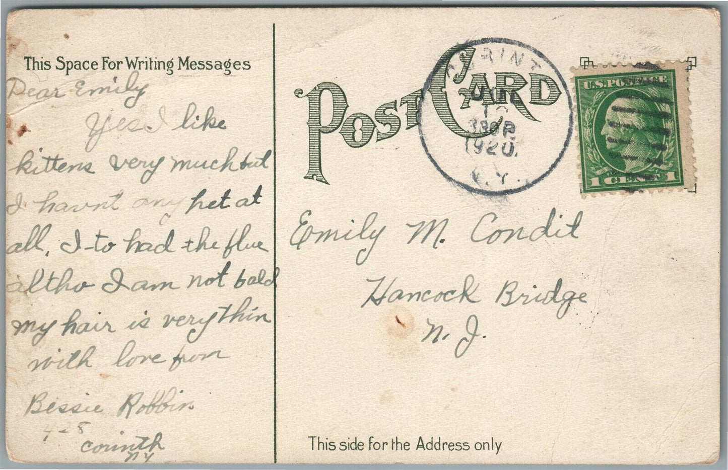 EASTON PA WALTERS UPPER MILL ANTIQUE POSTCARD