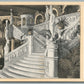 PHILADELPHIA PA ACKER QUALITY SHOP CENTRAL STAIRCASE ANTIQUE POSTCARD