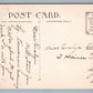 SANFORD ME LONGFELLOW SCHOOL ANTIQUE POSTCARD