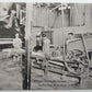 VINTAGE POSTCARD CUTTING & BAKING THE HANOVER CRACKER SMITH & SON WHITE RIVER VT