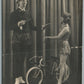 BICYCLE CIRCUS CYCLISTS ANTIQUE REAL PHOTO POSTCARD RPPC