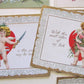 LOT of 12 VALENTINE ANTIQUE EMBOSSED POSTCARDS w/ CUPIDS DOG COUPLES