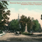 FLEMINGTON NJ PRESBYTERIAN CHURCH MONUMENT SQUARE ANTIQUE POSTCARD