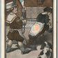 BULTE'S FLOUR ADVERTISING COMIC ANTIQUE POSTCARD w/ DOG