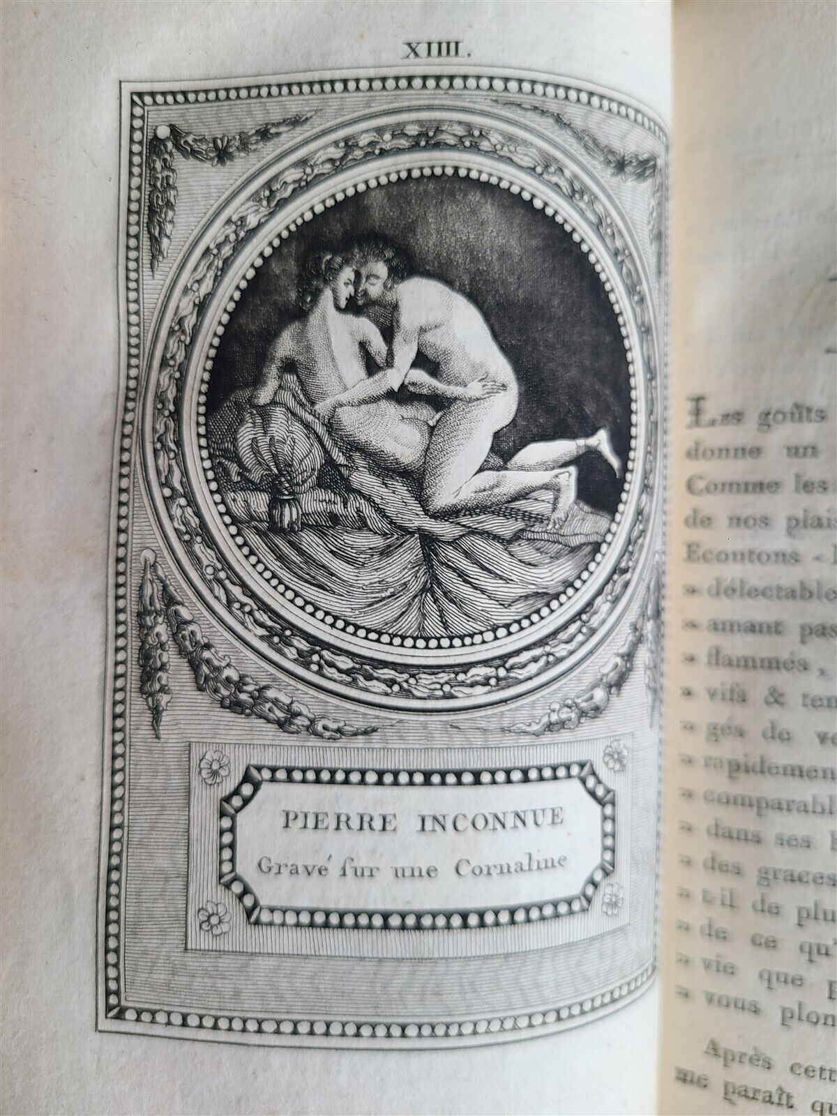 1786 MONUMENS DE LA VIE PRIVEE DES DOUZE CESARS antique EROTIC ENGRAVINGS rare