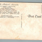 NEW HOPE PA PAMELA MINFORD'S HACIENDA VINTAGE POSTCARD