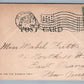 TRENTON NJ NEW PENNA RAILROAD BRIDGE ANTIQUE POSTCARD