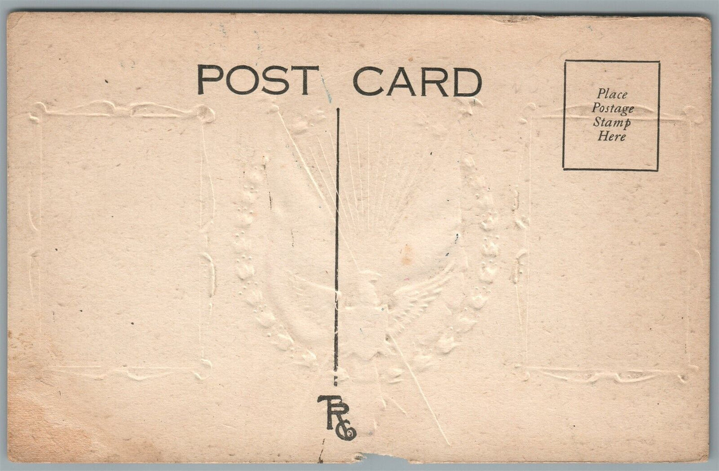 W. BRYAN vs J. KERN NATIONS CHOICE FOR PRESIDENT PATRIOTIC ANTIQUE POSTCARD