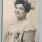 OPERA SINGER ERNESTINE SCHUMANN-HEINK ANTIQUE REAL PHOTO POSTCARD RPPC