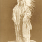 AMERICAN MULTNOMAH INDIAN CHIEF ANTIQUE REAL PHOTO POSTCARD RPPC