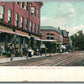 DANIELSON CT MAIN STREET LOOKING NORTH ANTIQUE POSTCARD