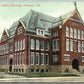 POTTSTOWN PA HIGH SCHOOL BUILDING ANTIQUE POSTCARD