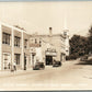 PRESQUE ISLE ME STATE STREET VINTAGE REAL PHOTO POSTCARD RPPC