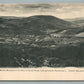 CATSKILLS MTS NY VIEW OF MONKA MOUNTAIN ANTIQUE POSTCARD