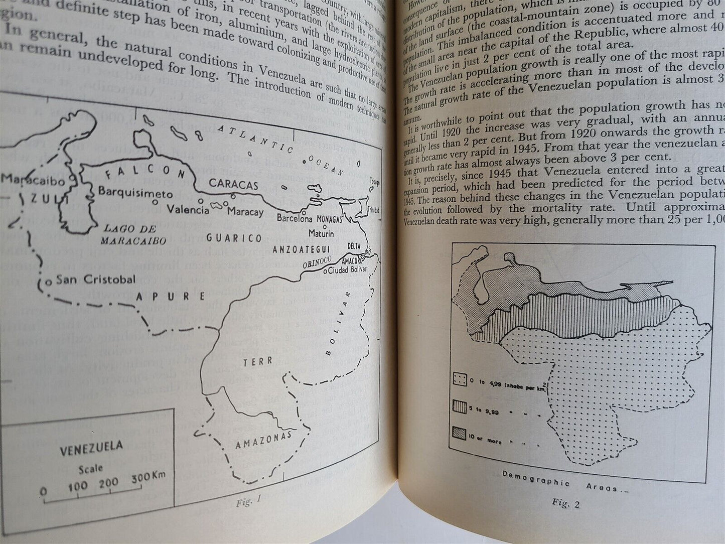 1968 DEVELOPING COUNTRIES OF THE WORLD vintage 21st GEOGRAPHICAL CONGRESS INDIA