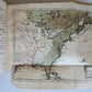 1784 NORTH AMERICA AFTER PEACE AGREEMENT antique ILLUSTRATED w/ MAP in GERMAN