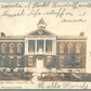 HANOVER PA EICHELBERG HIGH SCHOOL ANTIQUE REAL PHOTO POSTCARD RPPC