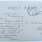 RPPC VINTAGE 1918 REAL PHOTO POSTCARD FAIR OAKS PARK NEEDHAM MASS.