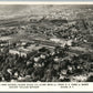 OLEAN NY RAILROAD YARDS HIGH SCHOOL GLASS CO. VINTAGE REAL PHOTO POSTCARD RPPC