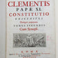 1719 ANTIQUE VELLUM BOUND FOLIO Clementis Papae XI Contitutio Unigenitus