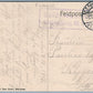 GERMAN WWI MILITARY FELDPOST 1915 ANTIQUE POSTCARD PLACE TURENNE SEDAN FRANCE