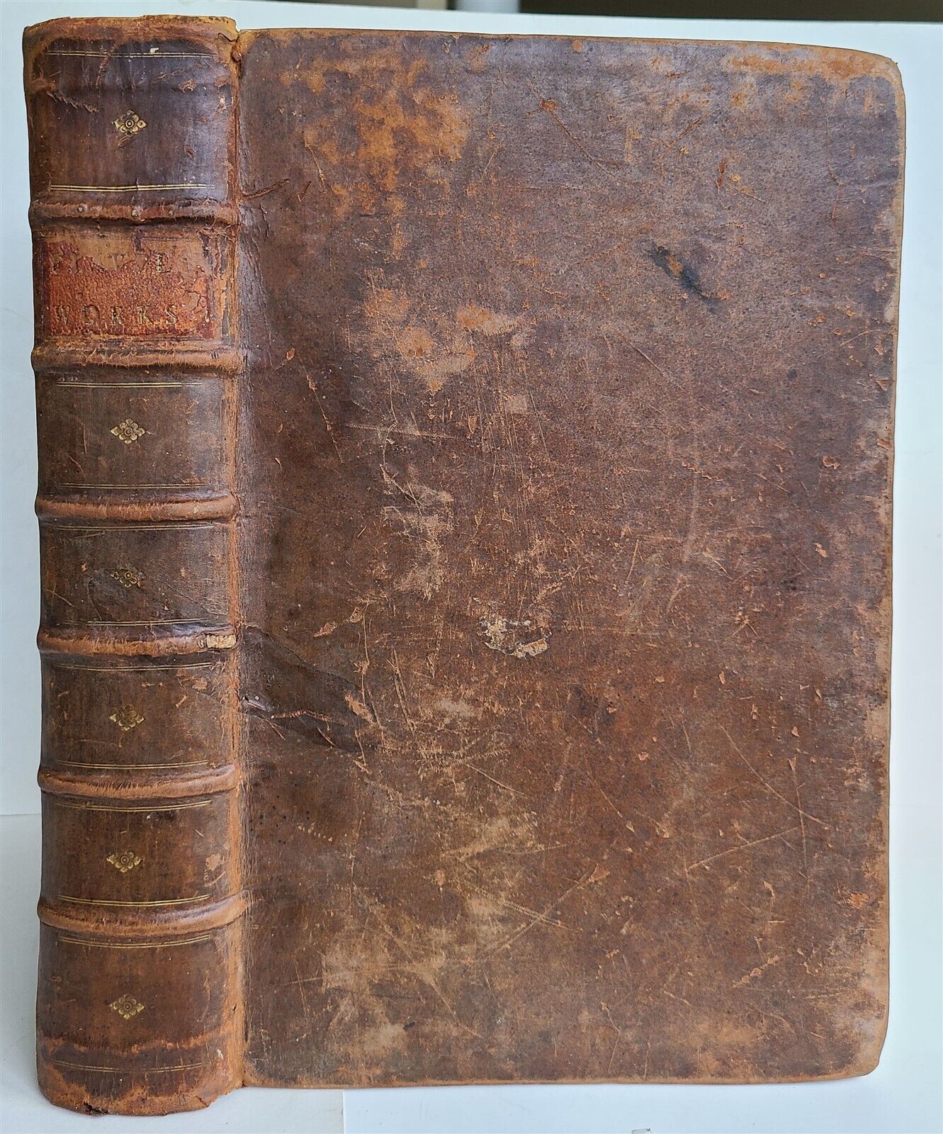 1754 WORKS of JOHN FLAVEL antique FOLIO in ENGLISH