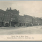 SOUTHBRIDGE MA MAIN STREET SOUTH SIDE ANTIQUE POSTCARD