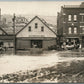 BARRE VT APRIL 1912 FLOOD STREET SCENE ANTIQUE REAL PHOTO POSTCARD RPPC