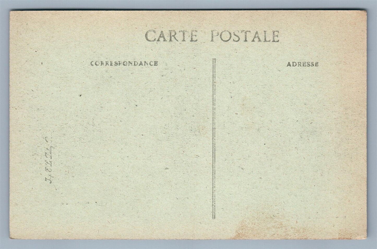 AMERICANS AT FRENCH FRONT WWI ANTIQUE POSTCARD