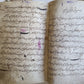 1873  ARABIC POETRY MANUSCRIPT antique HAND WRITTEN by SAADI Sadi of Shiraz