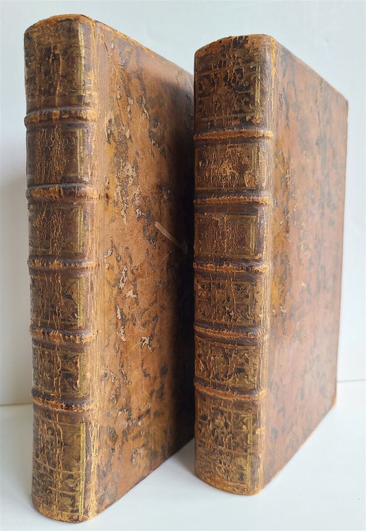 1772 HOMER ILIAD 2 volumes antique in FRENCH