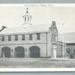 ORANGE MA FIRE STATION ANTIQUE POSTCARD
