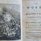 1761 - 1769 VOLTAIRE WORKS antique 31 VOLUMES in ENGLISH